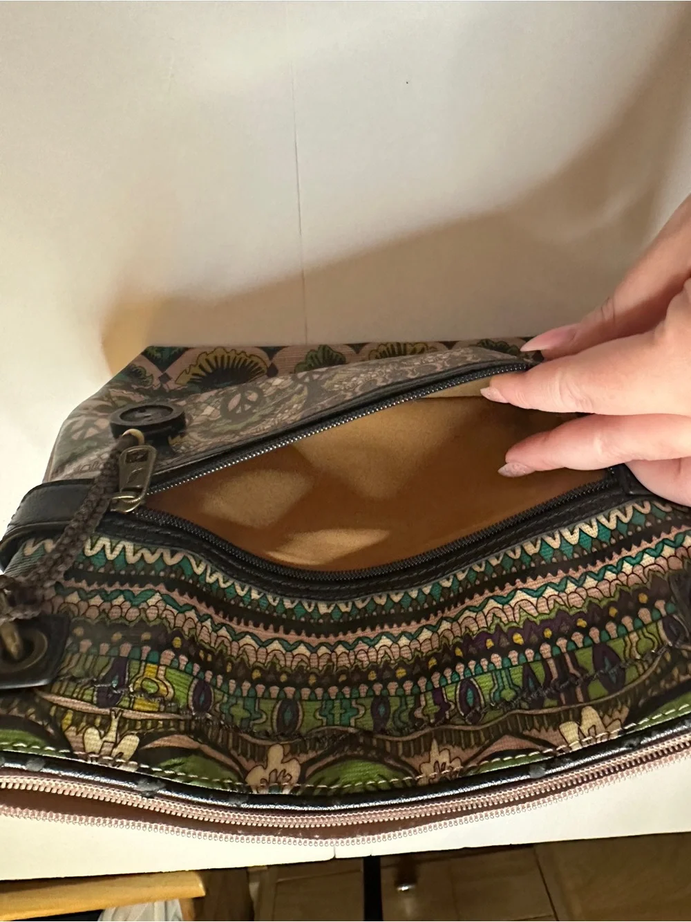Sakroots Boho Patterned Crossbody Bag